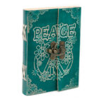 CUADERNO GRIMORIO de Cuero PAZ INTERIOR 13x2,5x18 (cm)