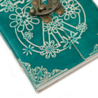 CUADERNO GRIMORIO de Cuero PAZ INTERIOR 13x2,5x18 (cm)