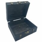 COFRE DEL TESORO VIKINGO mediano gris. 13x5,8x11 (cm)
