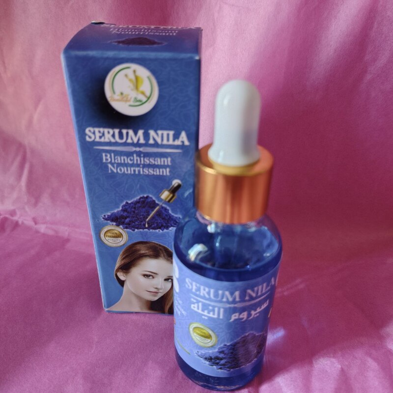 SERUM FACIAL NILA. Despigmentante, purificador, hidratante y calmante.