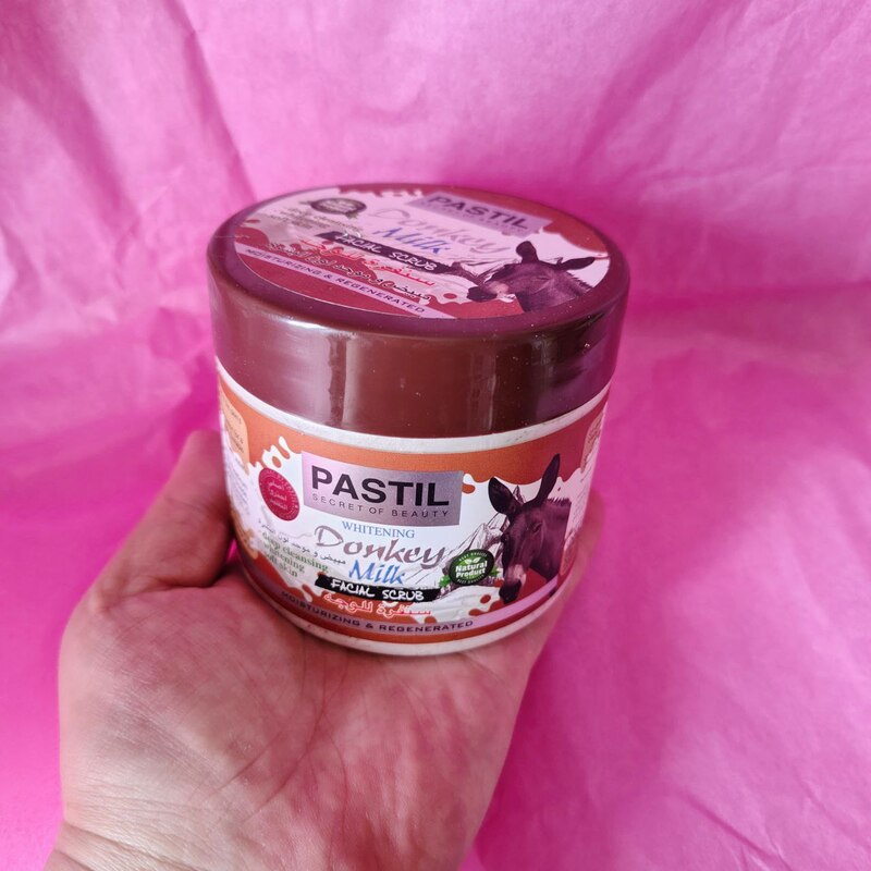 EXFOLIANTE FACIAL LECHE BURRA.PASTIL. LIMPIEZA PROFUNDA, BLANQUEAMIENTO, PIEL SUAVE Y REGENERADOR NATURAL. 360 MG