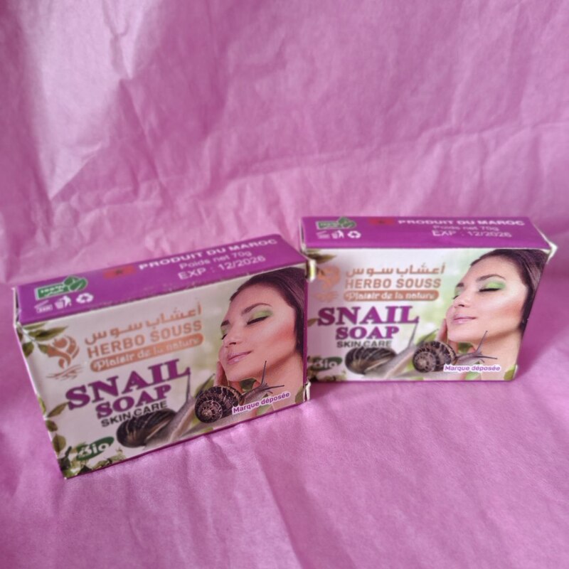 JABÓN FACIAL BABA DE CARACOL SKINCARE. BIO. HERBO SOUSS