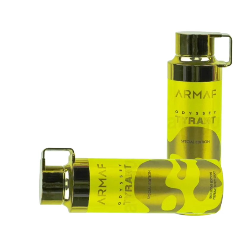 Odyssey Tyrant Armaf Perfume body corporal en spray/desodorante 200 ml. Limited Edition