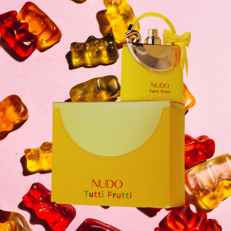 PERFUME NUDO TUTTI FRUTTI. FIRE YOUR DESIRE. FRAGANCE WORLD PERFUMES