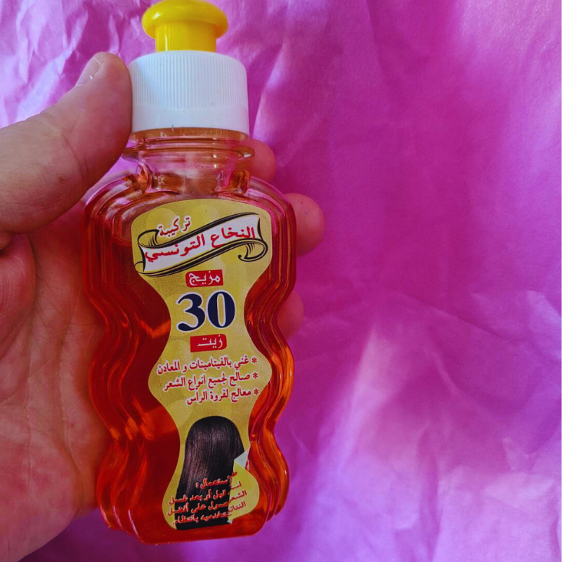 ACEITE CAPILAR MÉDULA TUNECINA 100ML. REPARADOR INTENSIVO, REVITALIZANTE Y FORTALECEDOR.