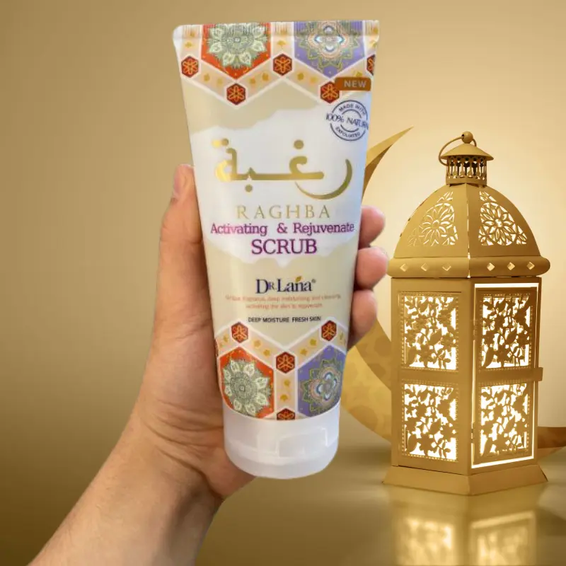 EXFOLIANTE ACTIVADOR Y REJUVENECEDOR RAGHBA. Glicerina 170gr. Dr. LANA. HIDRATACION PROFUNDA Y PIEL FRESCA