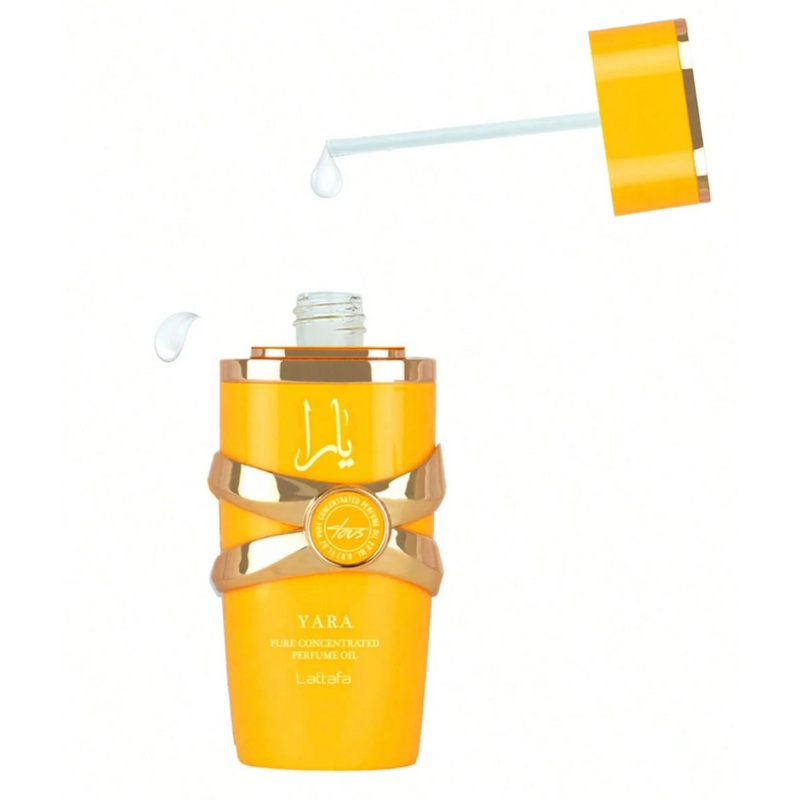 ACEITE ESENCIA DE PERFUME CONCENTRADO DE YARA TOUS. ORIGINAL. 20ML. LATTAFA