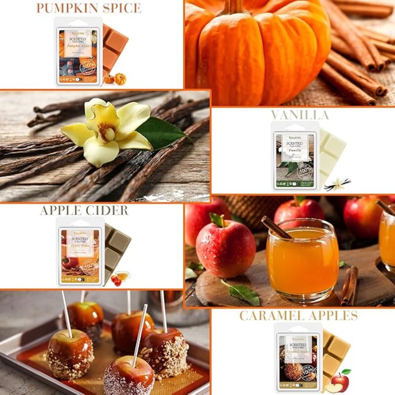 Cera Perfumada CORAZÓN CALIDO DE FREYA. OTOÑO. Wax melts. Aroma bits. VARIOS AROMAS. UNA PORCIÓN