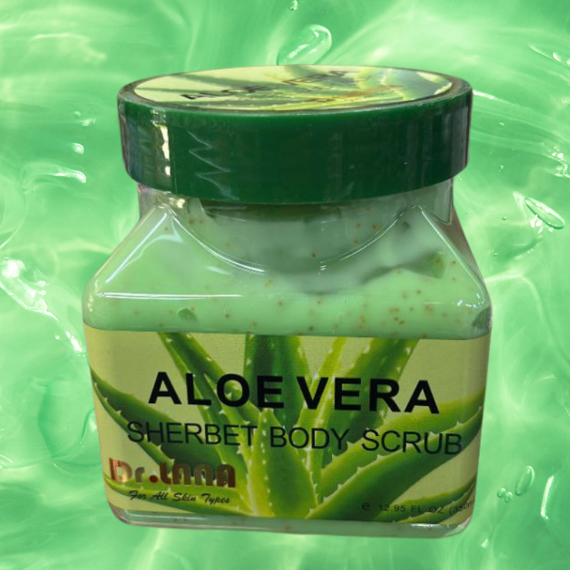 Exfoliante corporal ALOE VERA. Dr. Lana