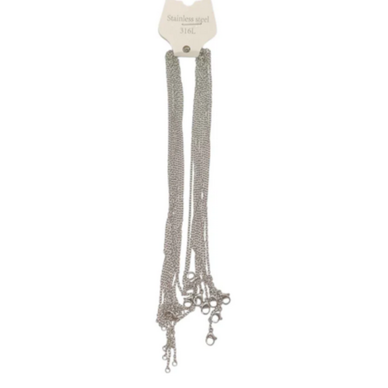 Cadena Acero 60 CMS 1mm Aprox De Grosor A4