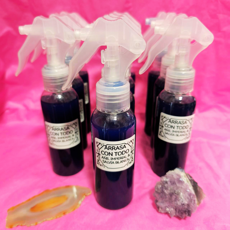 COLONIA ESOTÉRICA ARRASA CON TODO. CON AÑIL IMPERIAL Y SALVIA BLANCA BIO. SPRAY 100 ML