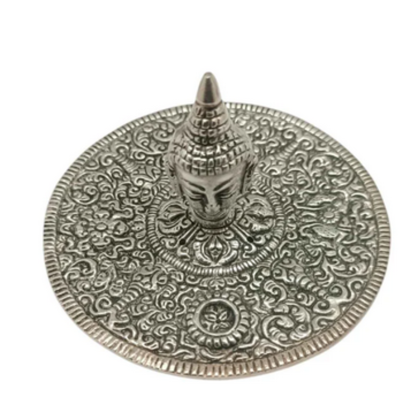 Porta Incienso Metal Buda 11 Cms Aprox