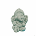 Figura En Resina Bebe Ganesha 6 Cms Aprox