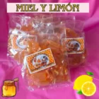 CARAMELOS ARTESANALES MIEL NATURAL Y LIMÓN. MIEL MEDITERRÁNEA. 100 GR