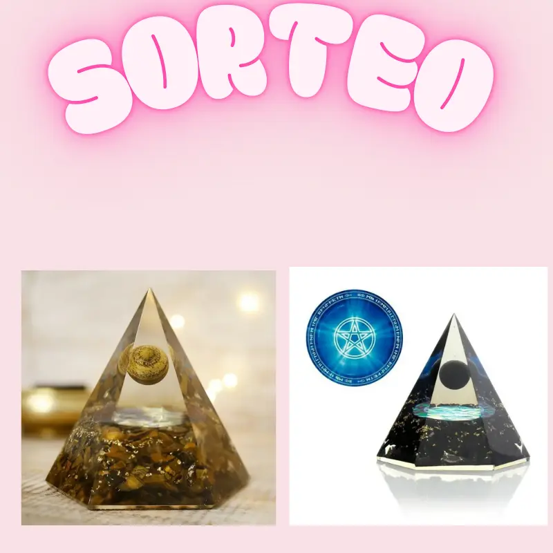 SORTEO Pirámide Orgonita Octogonal A ELEGIR