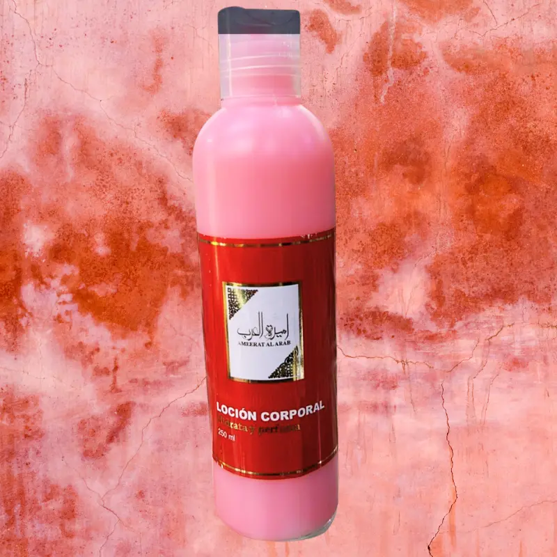 Loción en crema AMEERAT AL ARAB 250ml. EFECTO SEDA . PRINCESAS