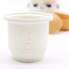 Set de tetera y tres tazas Panda Naranja. Cerámica