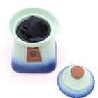Set de tetera y tres tazas Templo Azul Cielo