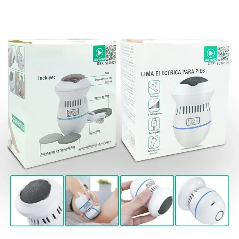 LIMA ELECTRICA PARA PIES. VARIAS VELOCIDADES. RECARGABLE