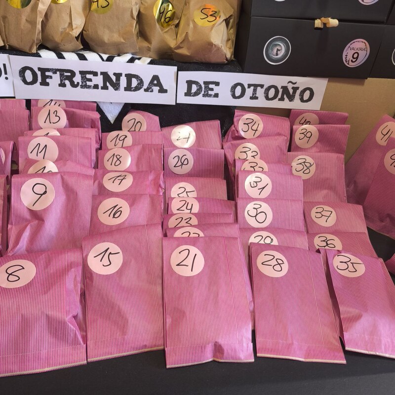 DINÁMICA OFRENDA DE OTOÑO. SOBRES SORPRESA
