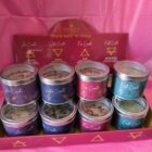 VELAS CON PIEDRAS NATURALES 4 ELEMENTOS. ELEMENTS HOME FRAGANCES.