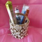 PORTATODO EDICION ESPECIAL CESTITA HECHA A MANO: BOHO CHIC