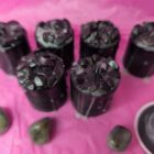 VELA ESPECIAL UNGIDA Ruda y Obsidiana CON ACEITES ESOTERICOS Y PIEDRAS NATURALES. RITUALIZADA