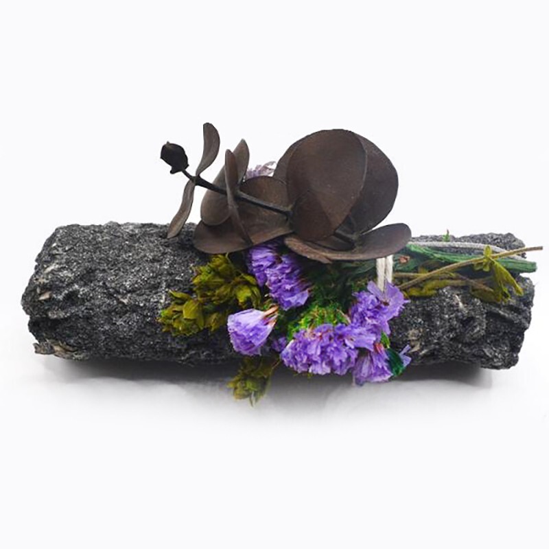 RITUAL SAHUMERIO ATADITO Salvia blanca con rebozado copal, negro, eucalipto y sinuata 10 cm atado