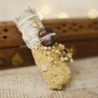RITUAL SAHUMERIO ATADITO Salvia blanca, palo santo y ambar 10 cm atado