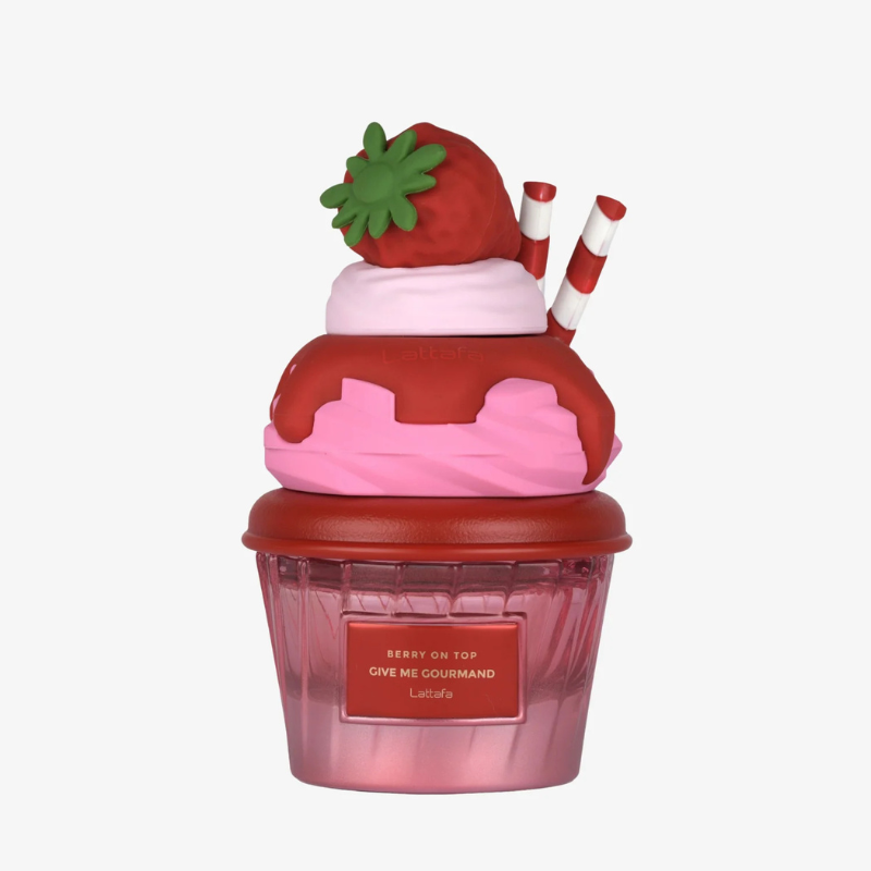 PERFUME BERRY ON TOP. GIVE ME GOURMAND PERFUME COLECCTION. LATTAFA