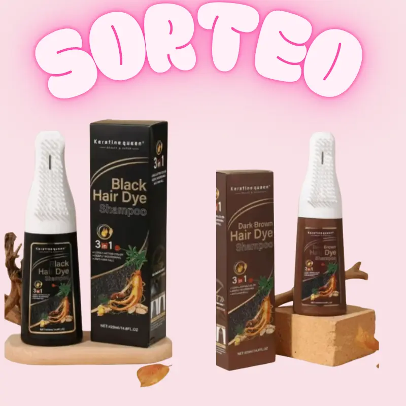 SORTEO Champú Mágico KERATINE QUEEN BROWN O BLACK