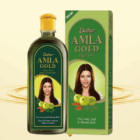 ACEITE capilar HAMLA GOLD DABUR. Para cabello largo, suave y fuerte. 300 ml
