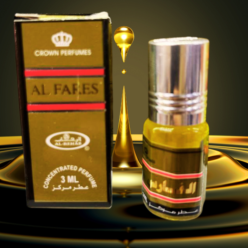 PERFUME CONCENTRADO INTIMO AL FARES. CROWN PERFUMES 3 ML