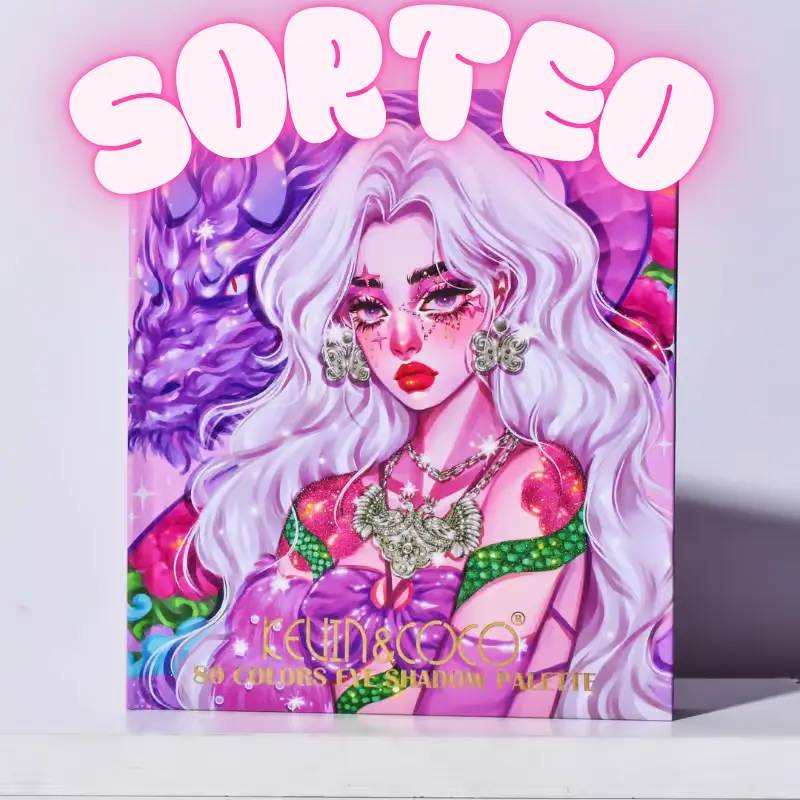 SORTEO PALETA DE MAQUILLAJE DRAGON QUEEN DE 80 COLORES