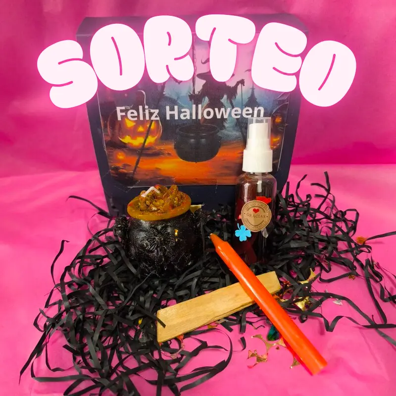SORTEO KIT CAJITA FELIZ HALLOWEEN. RITUAL COMPLETO.