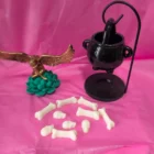 Cera Perfumada HUESO SANTO EDICIÓN ESPECIAL. Wax melts. Pedacitos de cielo. Aroma bits. 1 HUESITO O DOS CALAVERAS
