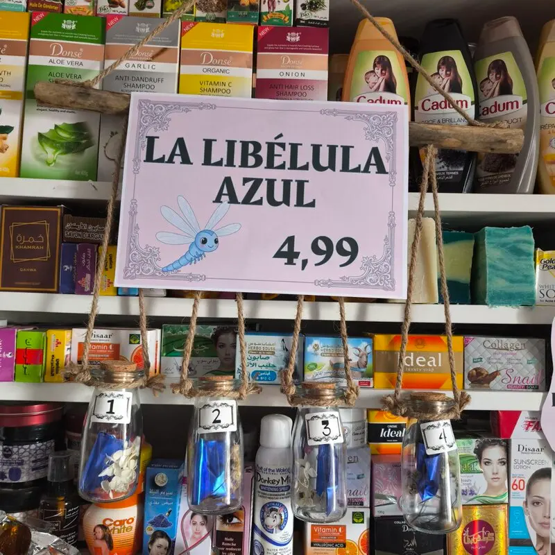 DINÁMICA LA LIBÉLULA AZUL. TESOROS SORPRESA