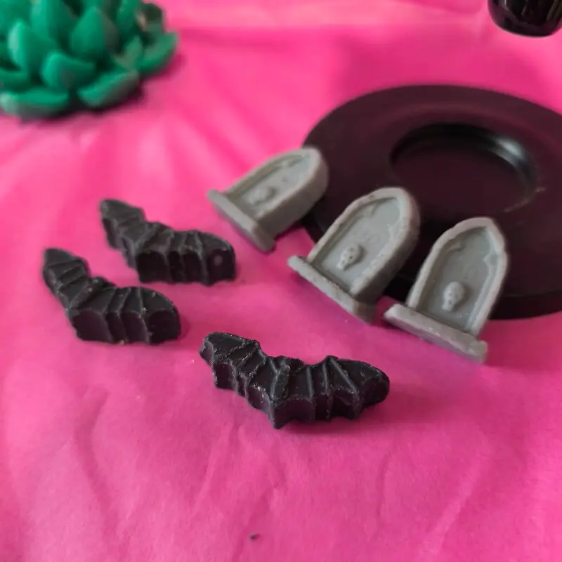 Cera Perfumada NOCHE DE HALLOWEEN. EDICIÓN ESPECIAL. Wax melts. Pedacitos de cielo. Aroma bits. 2 UNIDADES