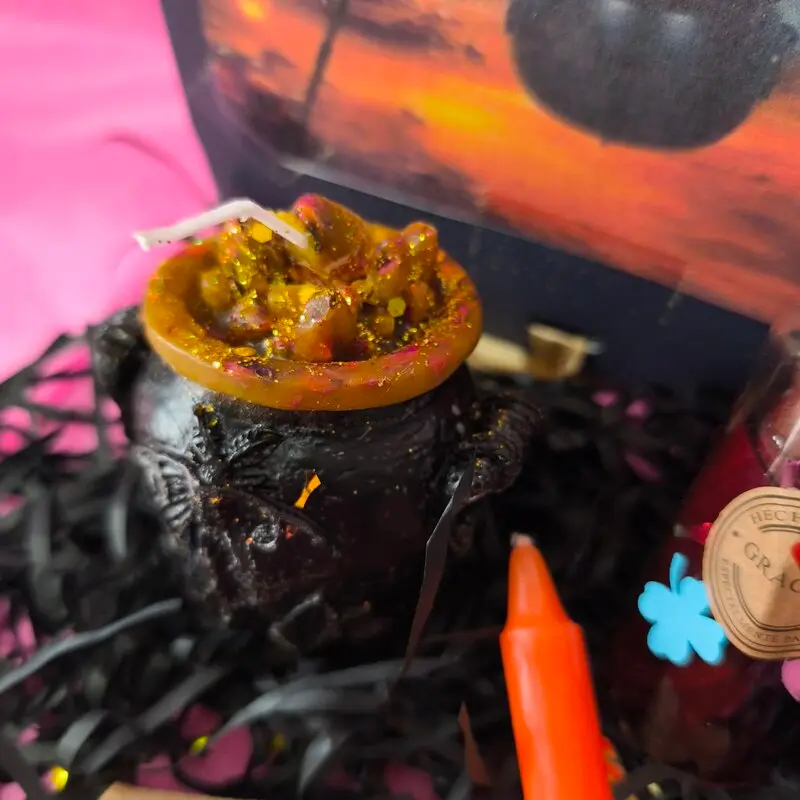KIT CAJITA FELIZ HALLOWEEN. RITUAL COMPLETO.