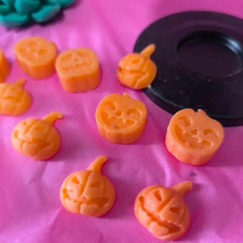 Cera Perfumada PASTEL DE CALABAZA. EDICIÓN ESPECIAL. Wax melts. Pedacitos de cielo. Aroma bits. 2 UNIDADES
