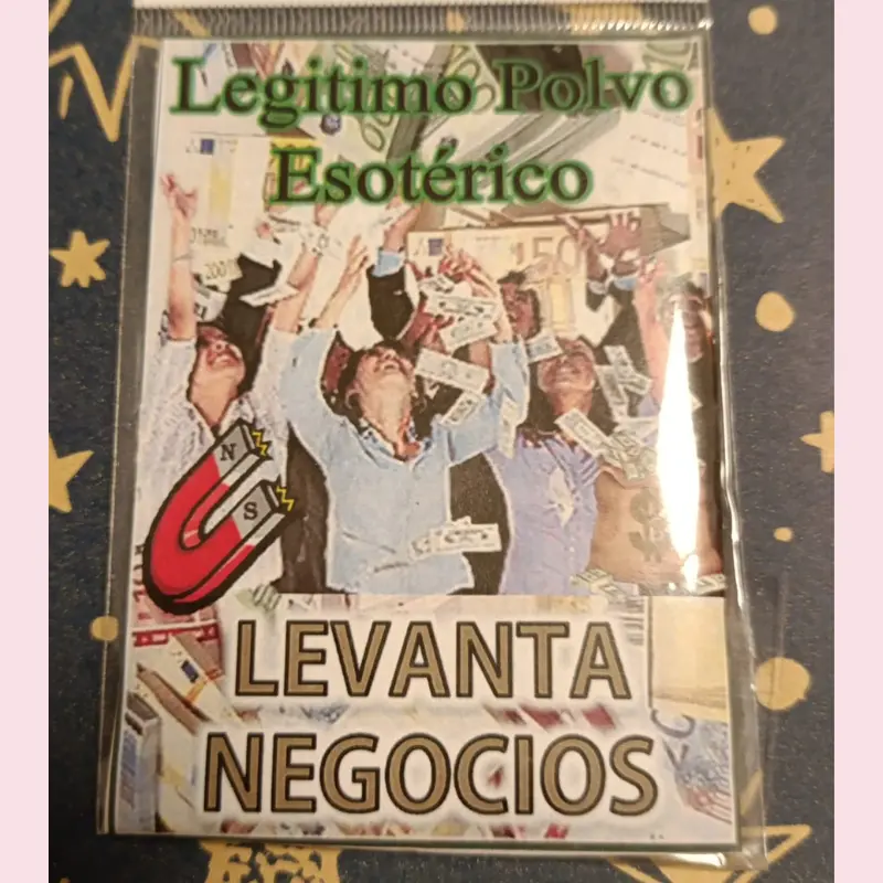 Bolsita LEGÍTIMO POLVO ESOTÉRICO LEVANTA NEGOCIOS