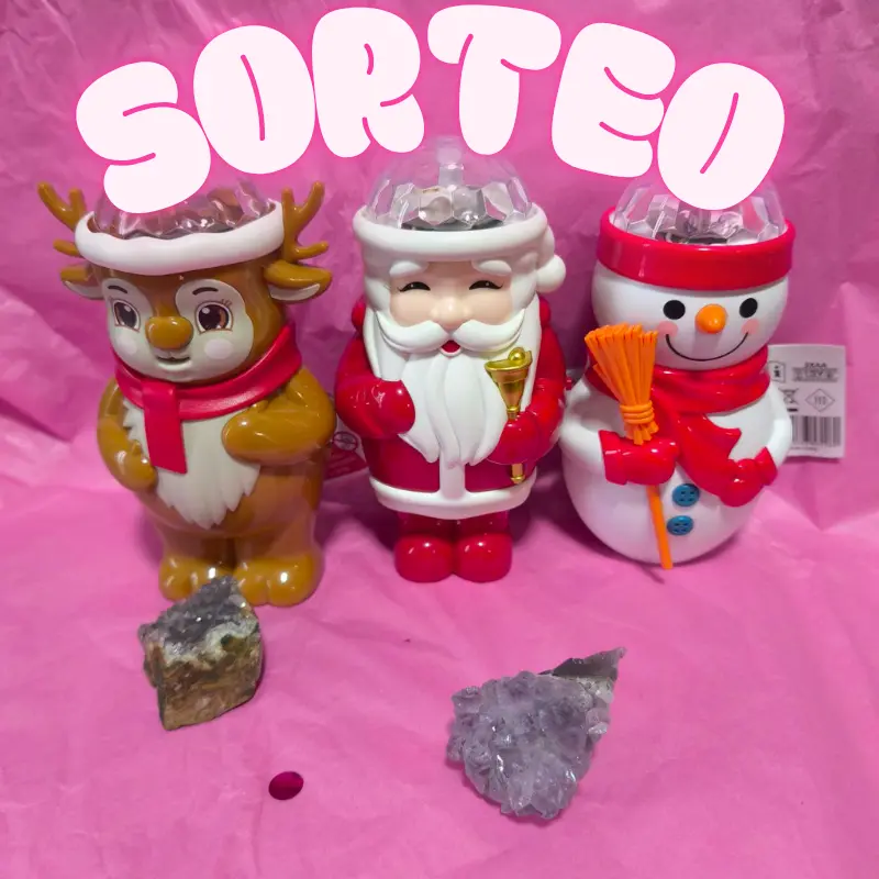 SORTEO MUÑECOS DE NAVIDAD CON LUCES. CREA AURORAS BOREALES. VARIOS MODELOS