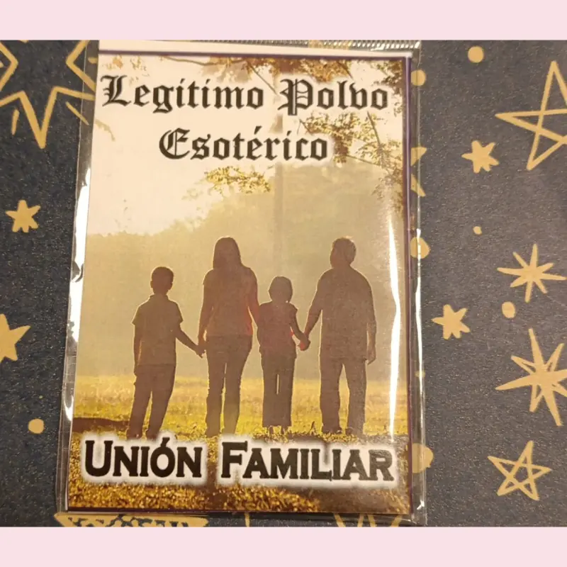 Bolsita LEGÍTIMO POLVO ESOTÉRICO UNIÓN FAMILIAR