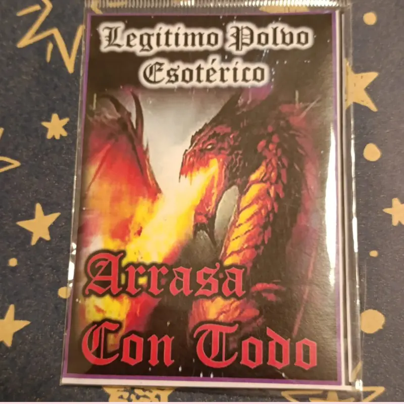 Bolsita LEGÍTIMO POLVO ESOTÉRICO ARRASA CON TODO