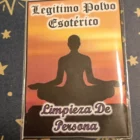 Bolsita LEGÍTIMO POLVO ESOTÉRICO LIMPIEZA DE PERSONA