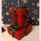 FIGURA VELÓN REGALO DE NAVIDAD GRANDE