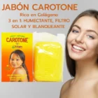 JABÓN CAROTONE DE BELLEZA HUMECTANTE, FILTRO SOLAR Y BLANQUEANTE 190GR.