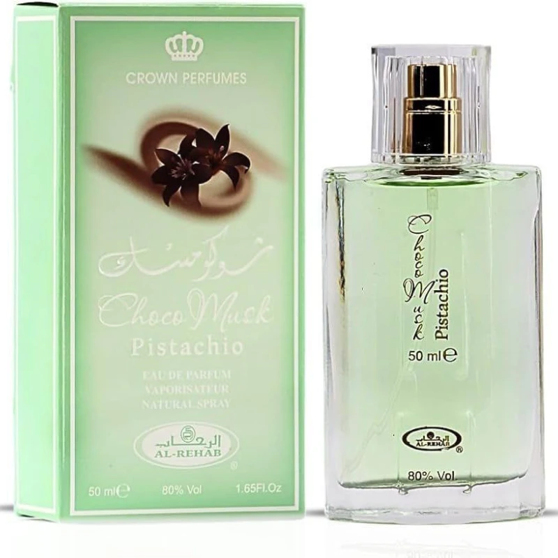 Perfume Choco Musk PISTACHIO 50ml. CROWN PERFUMES. Perfume Choco Musk PISTACHIO 50ml. CROWN PERFUMES.