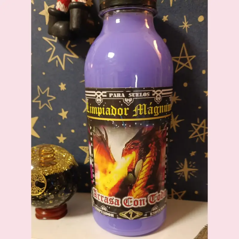 LIMPIADOR MÁGICO ESOTÉRICO ARRASA CON TODO . FREGASUELOS 500ML