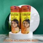 Loción corporal iluminadora. BODY MILK CAROTONE. Aclarante, hidratante y protectora 500ML